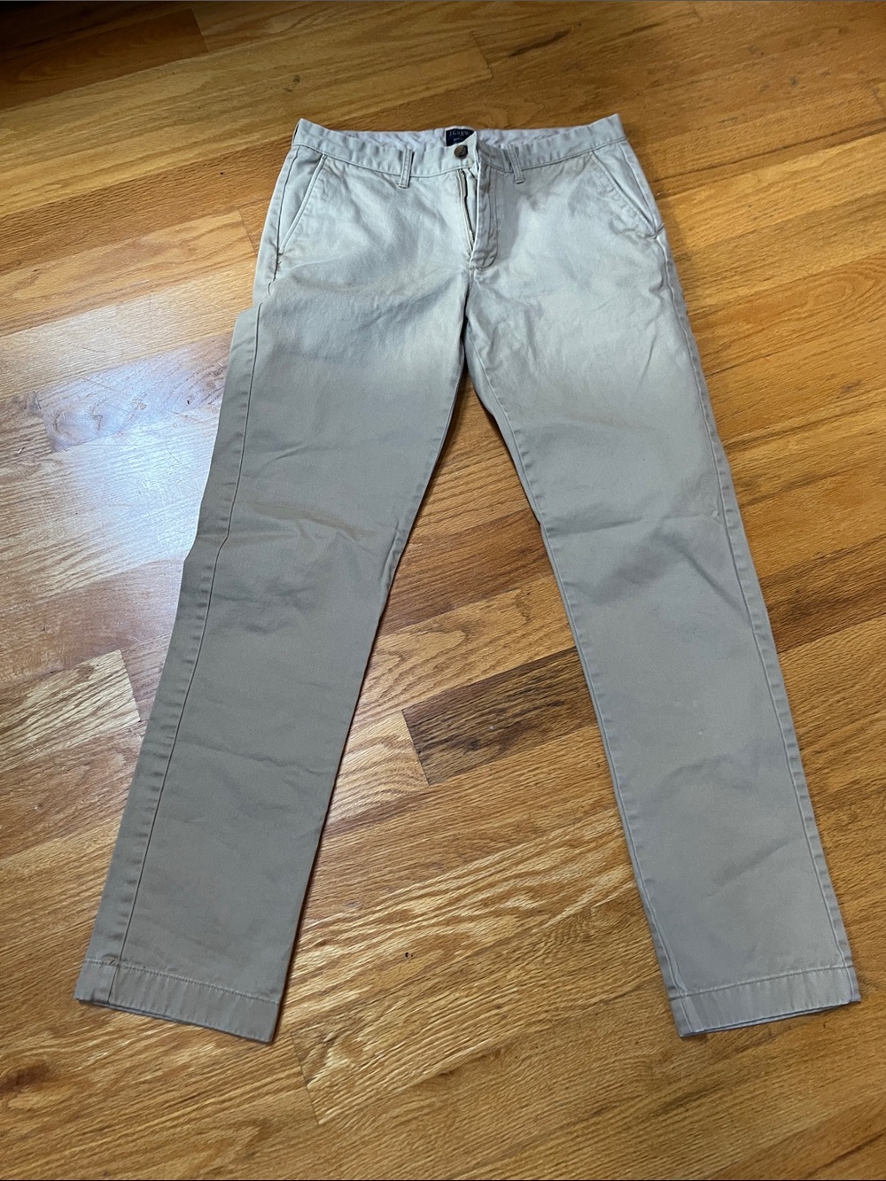 J. Crew Men's Chinos in Light Tan